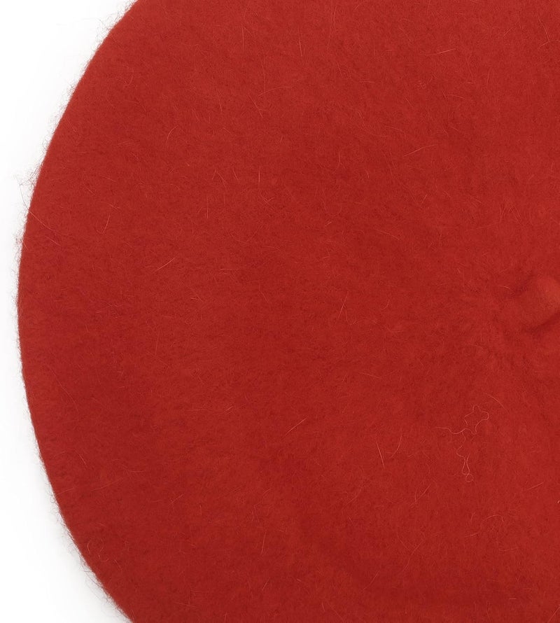 ZLYC Wool Kids Beret Hat Girls Solid Color Artist French Beret Cap - Image 4